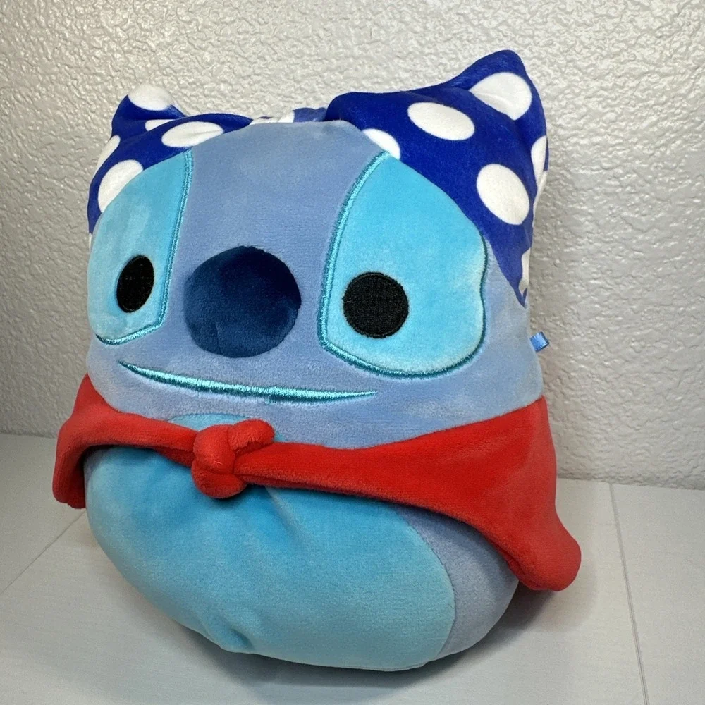 8-Inch Squishmallows Disney's Lilo‎ and Stitch Laundry Superhero Plush
